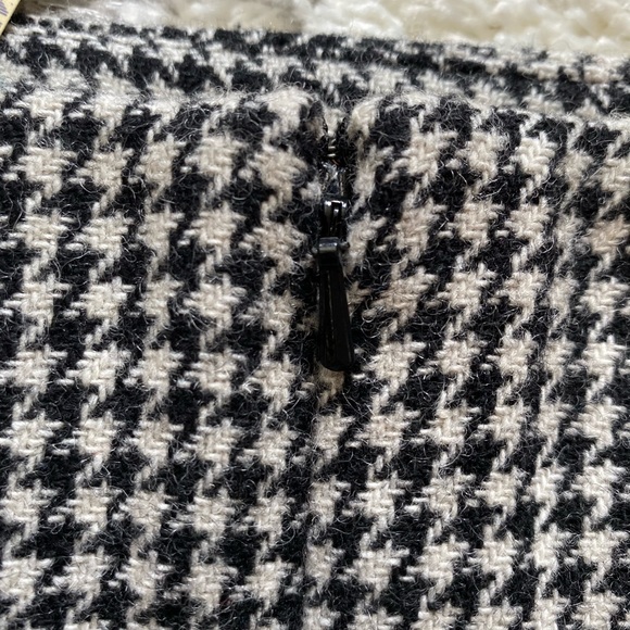 Vintage 90’s Express wool houndstooth mini skirt - Picture 5 of 8